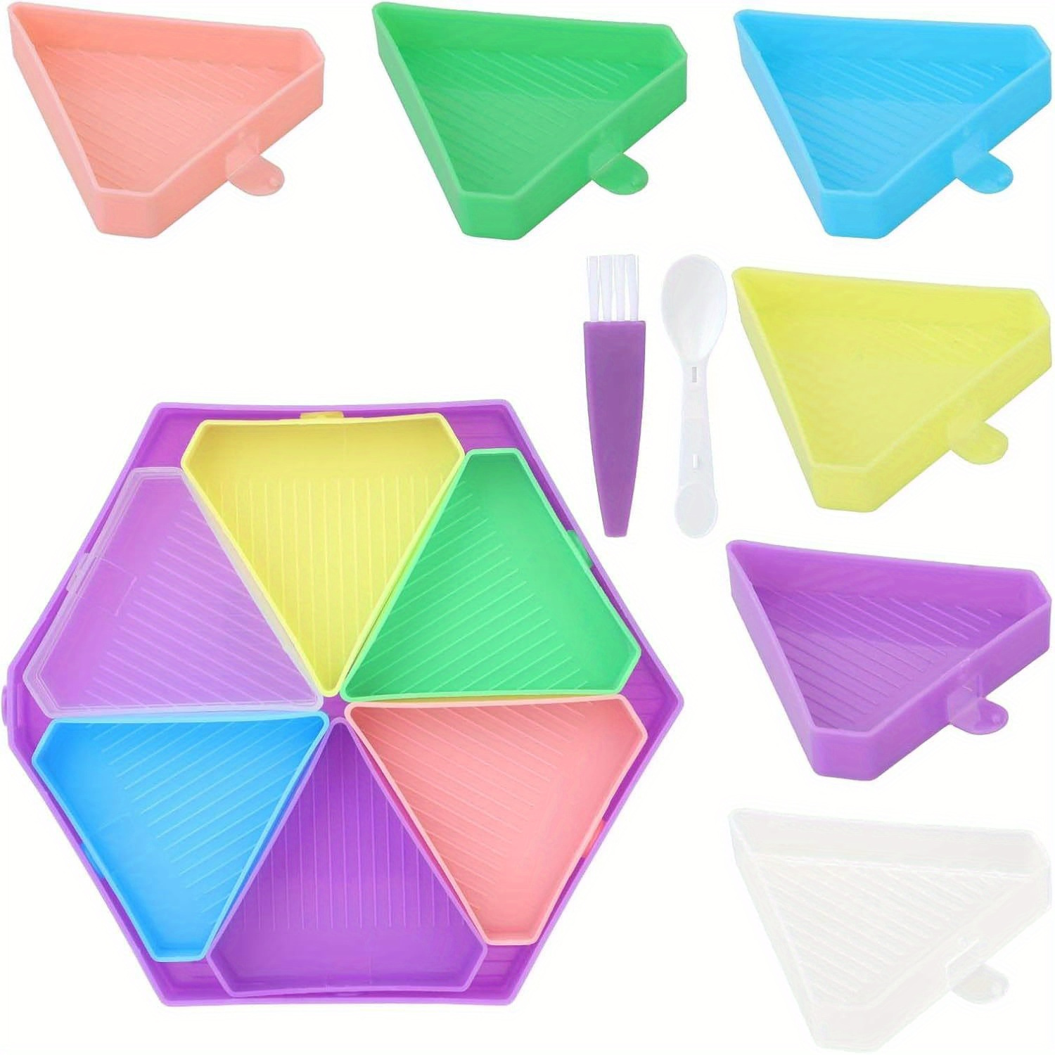 9 Buah Baki Lukisan Berlian Ba - Diamond Painting Kit ulasan dan harga