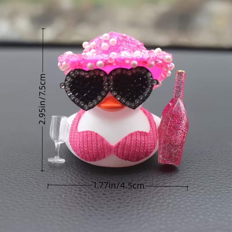 Bebek Hitam Kecil yang Modis d - Art Craft Glasses ulasan dan harga