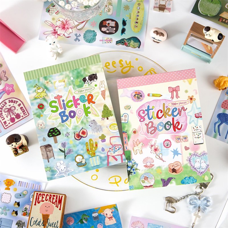 TIANZI 24 Lembar Stiker Die Cu - Art Craft Book ulasan dan harga
