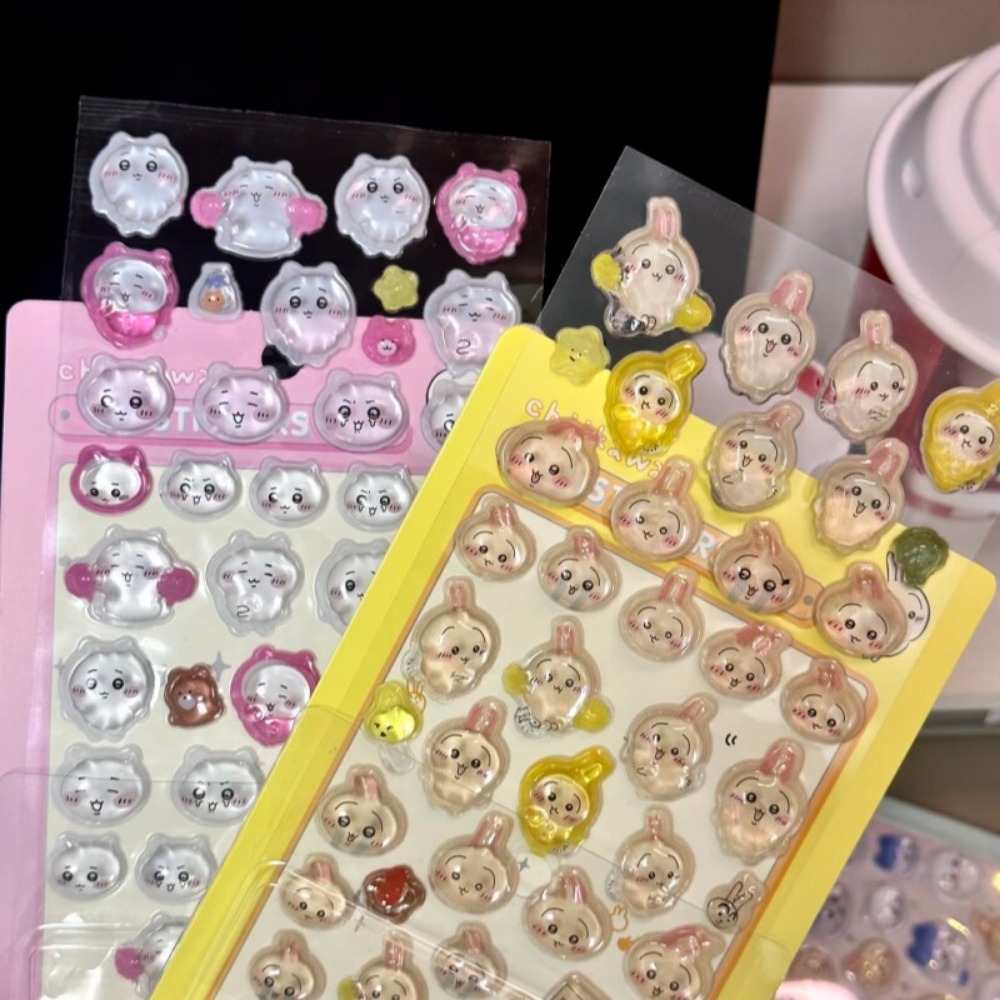 Stiker Embos Kristal 3D Chiika - Art Craft Japan ulasan dan harga