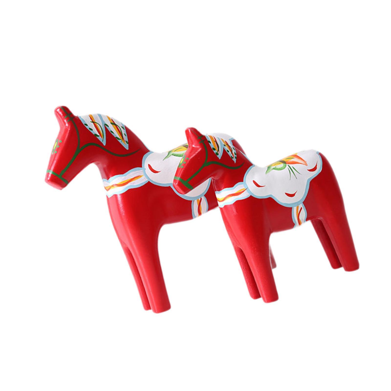 2 Buah Patung Kuda Dala Koleks - Art Craft Horse ulasan dan harga