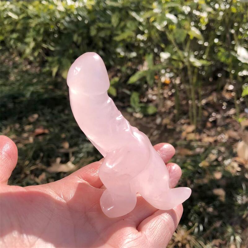 1 Buah Patung Reiki Kristal Pe - Art Craft Rose ulasan dan harga